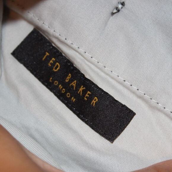 TED BAKER Dark Gray Wool Men  Dress Pants Size 31R - Picture 9 of 13